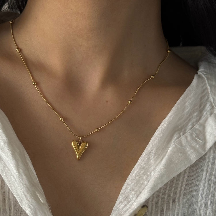Gold Heart Necklace